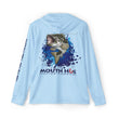 Load image into Gallery viewer, RIPP'N LIPS BASS BLUE UPF 50+ Hoodie