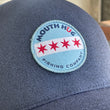 Load image into Gallery viewer, FLEXFIT Hat Navy- CHICAGO FLAG
