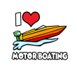 Load image into Gallery viewer, I LOVE MOTORBOATING