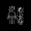 Load image into Gallery viewer, MINIFIG BLUE PRINT