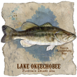 Load image into Gallery viewer, NAUTICAL LARGEMOUTH BASS LAKE OKEECHOBEE BASS (Front & Back Print)