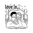 Load image into Gallery viewer, Love is...A heart-shaped cumstain.
