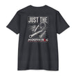 Load image into Gallery viewer, JUST THE TIP T-Shirt (Front + Back Print)
