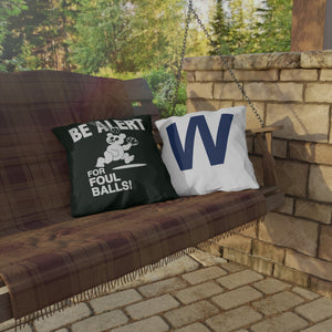 BE ALERT-WIN Outdoor Pillow Dual Sided Pillow