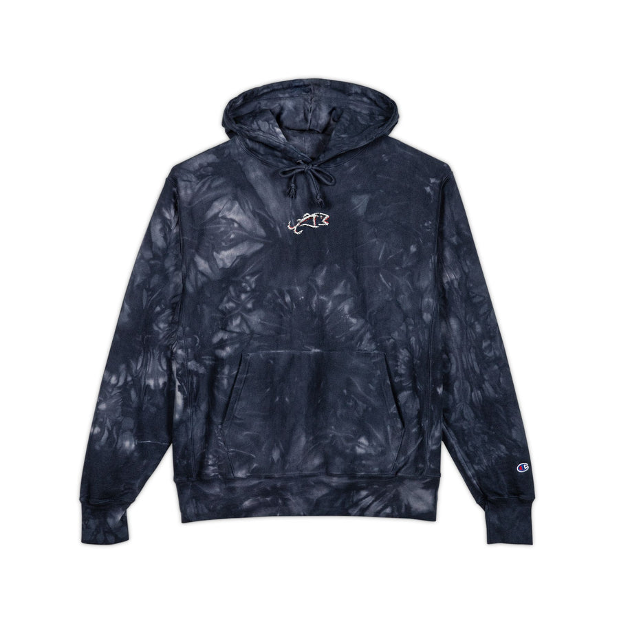 MH LOGO Champion Tie-Dye Hoodie (Embroidery)