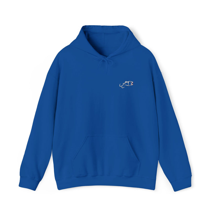 "CLASSIC HOODIE" (EMBROIDERED LOGO-FRONT ONLY)