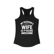Load image into Gallery viewer, Tank Top MY HUSBAND&#39;S WIFE IS F*CKING AWESOME TANK.
