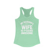 Load image into Gallery viewer, Tank Top MY HUSBAND&#39;S WIFE IS F*CKING AWESOME TANK.
