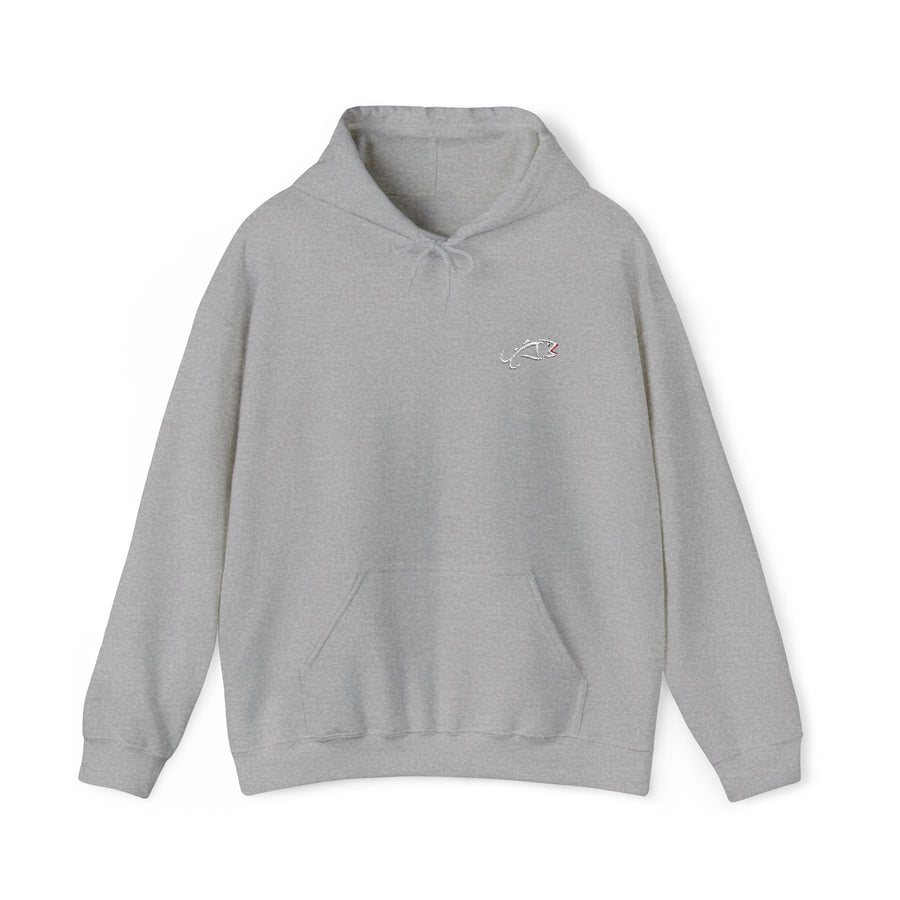 "CLASSIC HOODIE" (EMBROIDERED LOGO-FRONT ONLY)