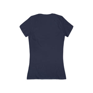 TRASHED BALL Deep V-Neck Tee