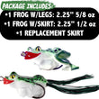 Load image into Gallery viewer, Ol’ Slumpy™ Topwater Frog (2-Pack)
