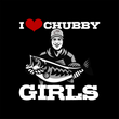Load image into Gallery viewer, I LOVE CHUBBY GIRLS T-Shirt
