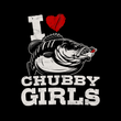Load image into Gallery viewer, I LOVE CHUBBY GIRLS T-Shirt

