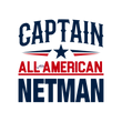 Load image into Gallery viewer, CAPTAIN ALL-AMERICAN NETMAN Ringer T-Shirt

