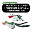 Load image into Gallery viewer, Ol’ Slumpy™ Topwater Frog Lure (2 Frogs Per Pack)
