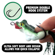 Load image into Gallery viewer, Ol’ Slumpy™ Topwater Frog Lure (2 Frogs Per Pack)
