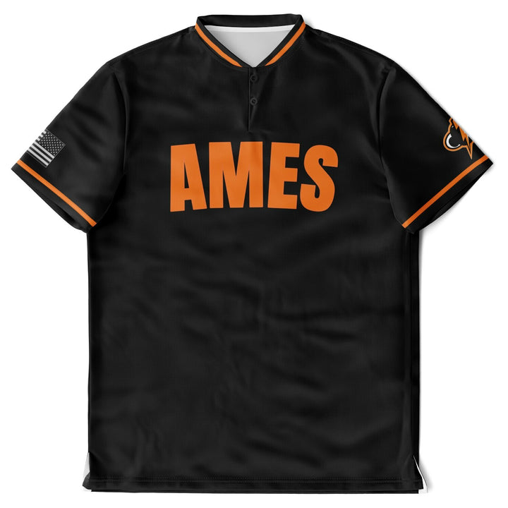 Blade Collar Polo Shirt - AOP AMES STORM JERSEY.