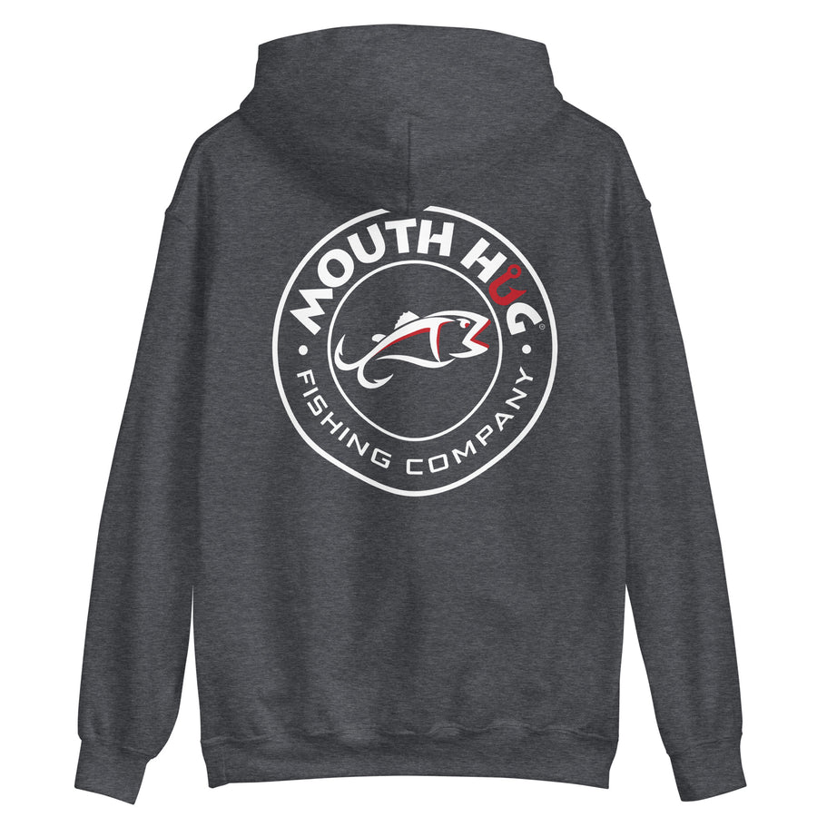 Hoodie (Front Logo Embroidery with Back Logo Print)