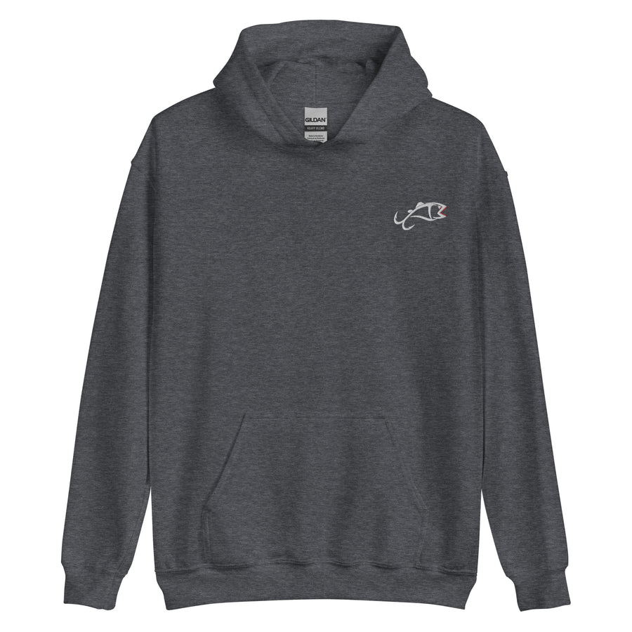 Hoodie (Front Logo Embroidery with Back Logo Print)