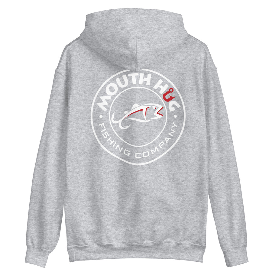 Unisex Hoodie (Front Logo Embroidery with Back Logo Print)
