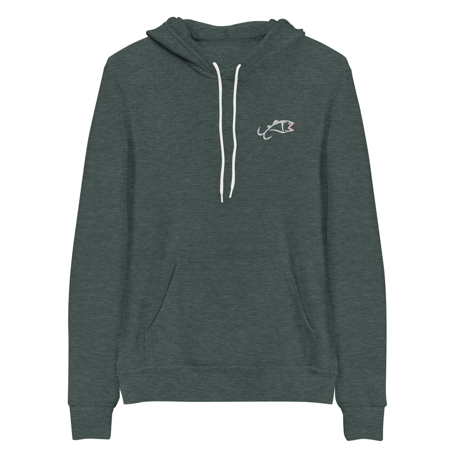 "SUPER SOFT" HOODIE (Front Logo Embroidery with Back Logo Print)