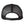 Load image into Gallery viewer, Trucker Hat Black/Black-GRAY SIDE LOGO- Item #43195
