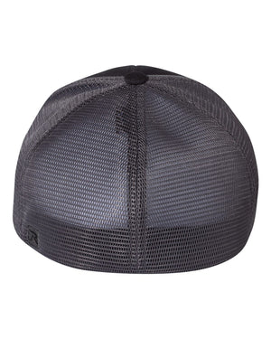 Fitted Sportmesh Black- WHITE SIDE LOGO- Item #90395